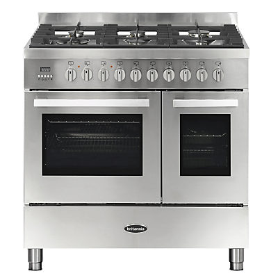 Britannia Stanza RC-9TG-ST Dual Fuel Range Cooker Stainless Steel Britannia Stanza RC-9TG-ST Dual Fuel Range Cooker Stainless Steel